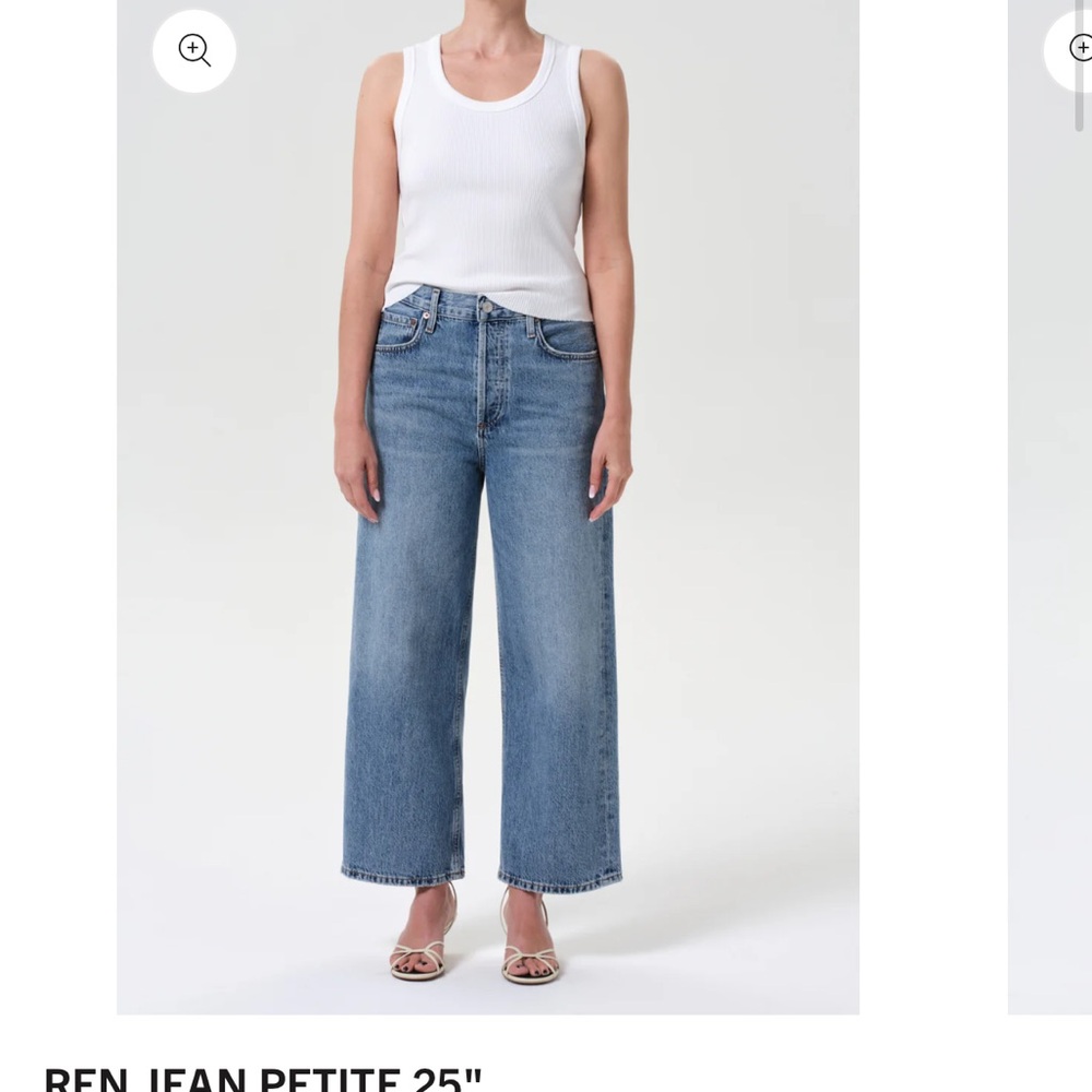 Agolde Blue Flare & Wide Leg Jeans